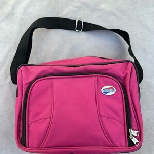 American Tourister Pink Travel Shoulder Bag